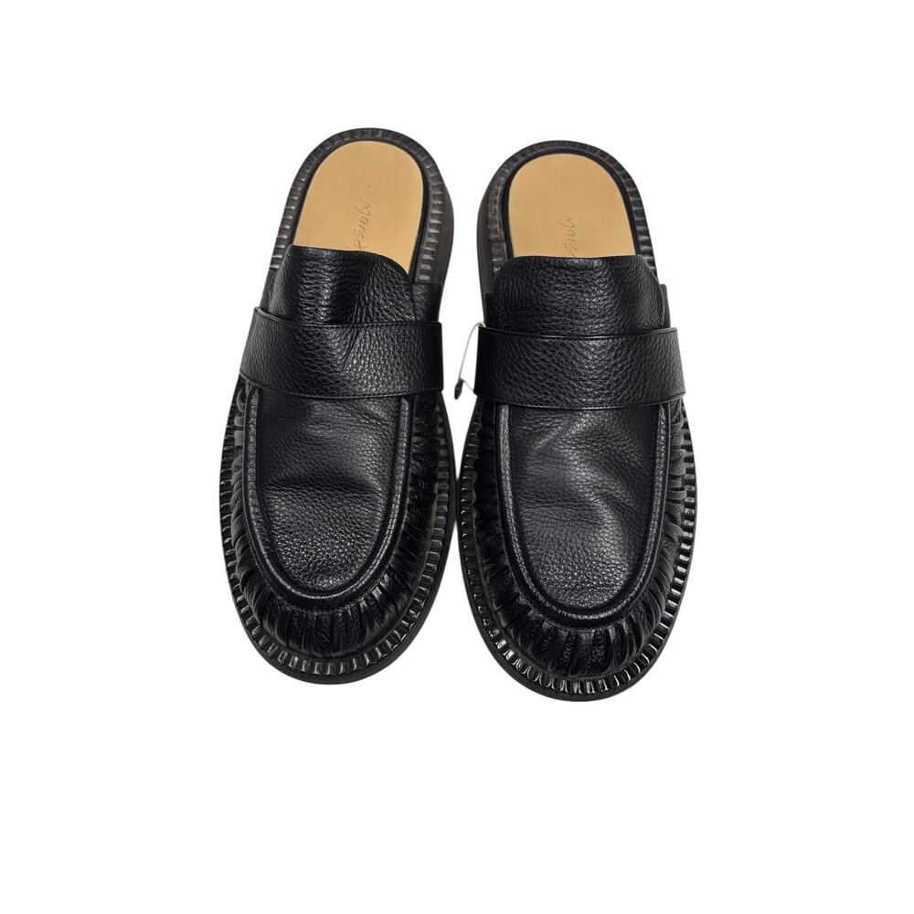 Marsell Black Alluce Estiva Sabot Loafer Mule Size 42 New in Box